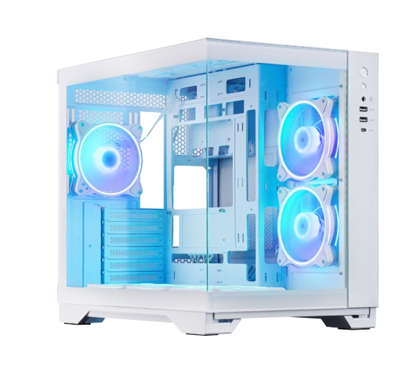 Chieftec Visio White + Chieftec Iceberg 240 RGB White + Chieftec Vega 850W ATX 3.1 White