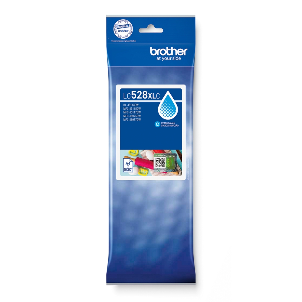 Brother LC528XLC Cyan Ink Cartridge - 10000 page yield