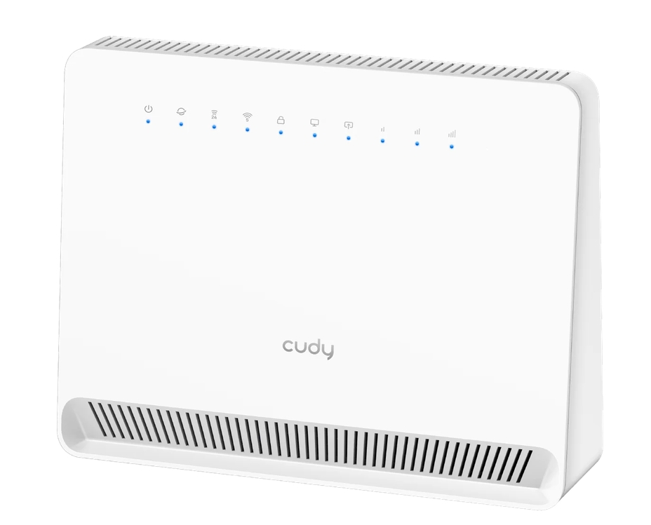 Cudy LT500E Wi-Fi 4G LTE Cat.4 Router AC1200 Wi-Fi build-in 4G LTE modem 4 10/100M RJ45 Ports Nano SIM Slot