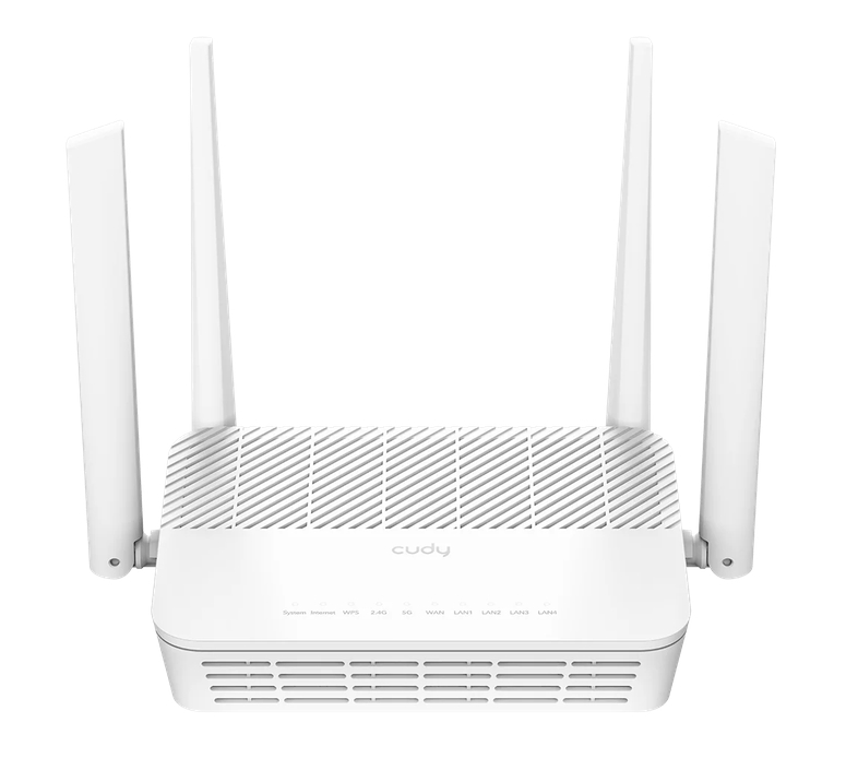 Cudy WR3000H AX3000 2.5G Dual Band Wi-Fi 6 Mesh Router 2402Mbps at 5GHz + 574Mbps at 2.4GHz