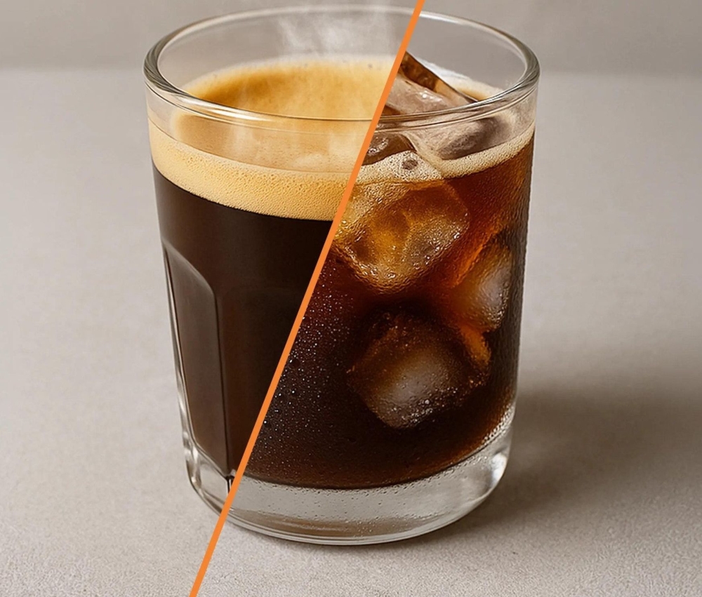 Krups EA9138E0 Sensation Hot&Cold Coffee Blk