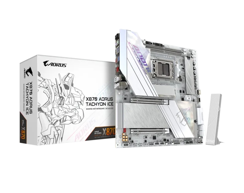 Gigabyte X870 Aorus Tachyon Ice