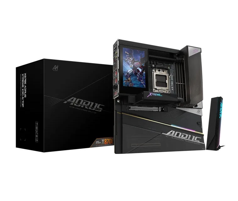 Gigabyte X870E Aorus Xtreme X3D AI Top