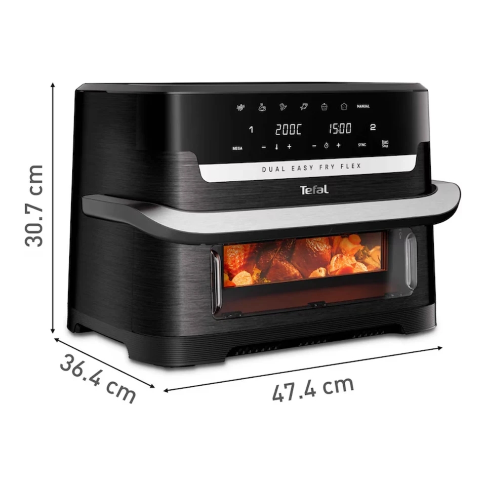 Tefal EY9278E0 Flex Easy Fry Infrared Blk Eu
