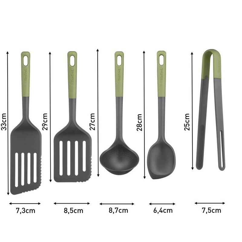 Tefal K279S555 Set 5Pcs Essential 2In1 Gr/Mori