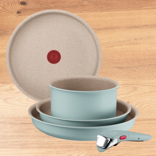 Tefal L8049502 Set 5Pcs Ing6 Harmony Eucal Fr