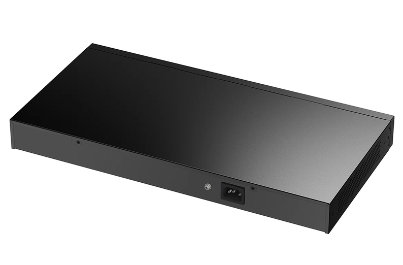 Cudy GS1016EPS2 16 port 10/100/1000 Base-T Gigabit ports 19-inch 2-1000 Base-X SFP Slot 16-port IEEE 802.3at PoE+ Injector Supports PoE power up to 30W for each PoE port Local management via WEB GUI 200W Internal