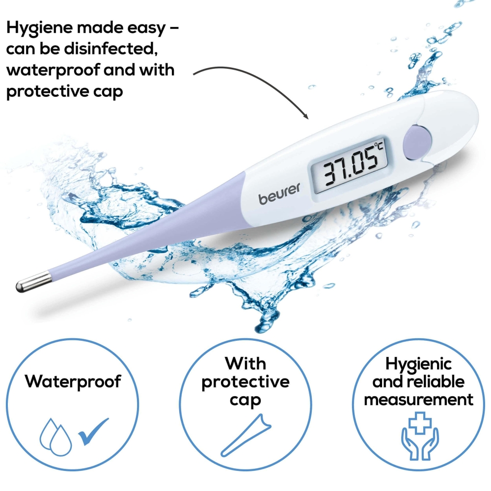 Beurer OT 20 BasalControl Basic - Ovulation thermometer; Suitable for oral & vaginal measurements; Can be disinfected