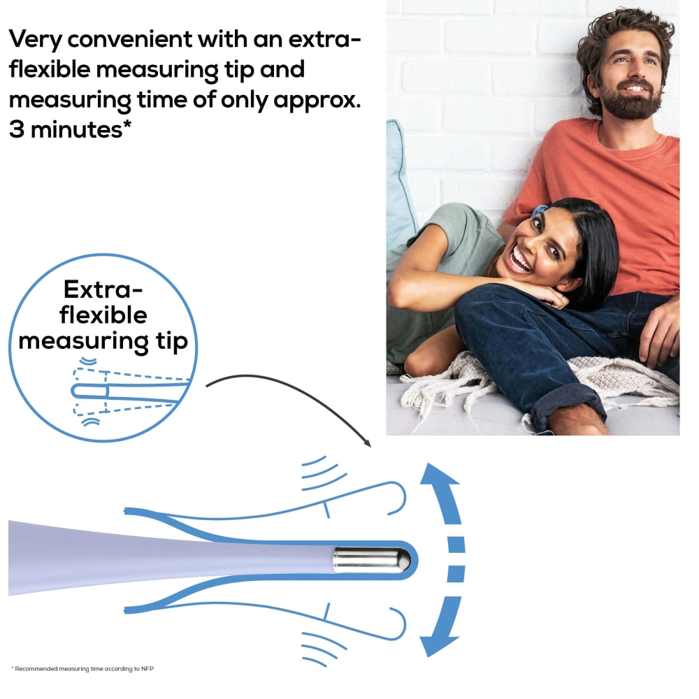 Beurer OT 20 BasalControl Basic - Ovulation thermometer; Suitable for oral & vaginal measurements; Can be disinfected