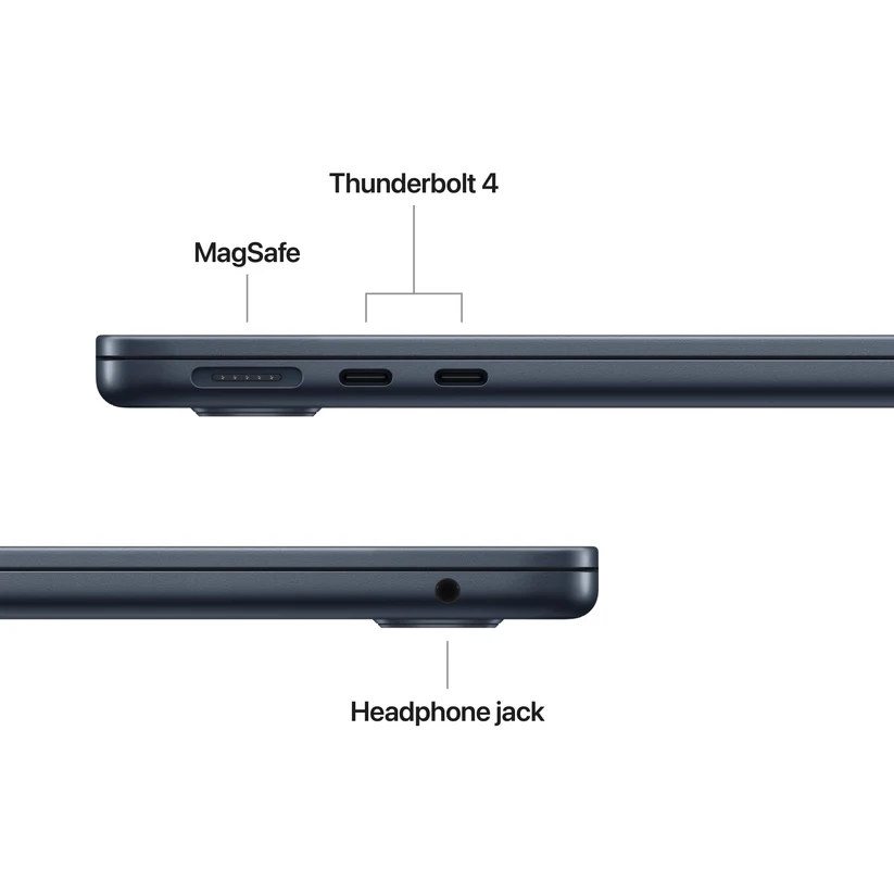 Apple MacBook Air 13.6: Apple M5 chip with 10-core CPU and 10-core GPU