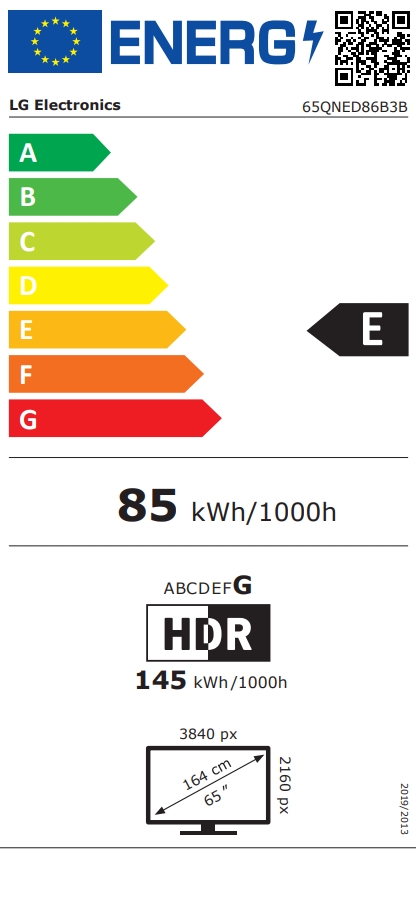 LG 65QNED86B3B
